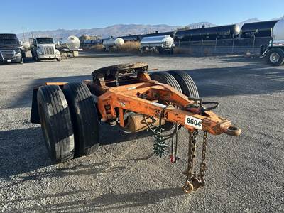 Comet Single Axle Steel Dolly Trailer - Spring, Fixed Axle