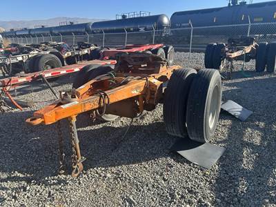 Comet Single Axle Steel Dolly Trailer - Spring, Fixed Axle