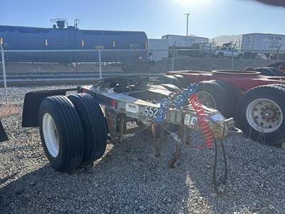 Fruehauf Single Axle Steel Dolly Trailer - Spring, Fixed Axle