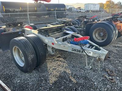Wabash Single Axle Steel Dolly Trailer - Spring, Fixed Axle
