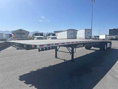 Fontaine 48x102 Combination Flatbed Trailer - Air Ride, Fixed Spread Axle