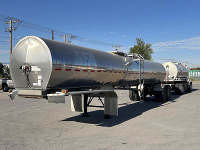 Brenner SANITARY TRAIN SET Food Grade Tanker Trailer