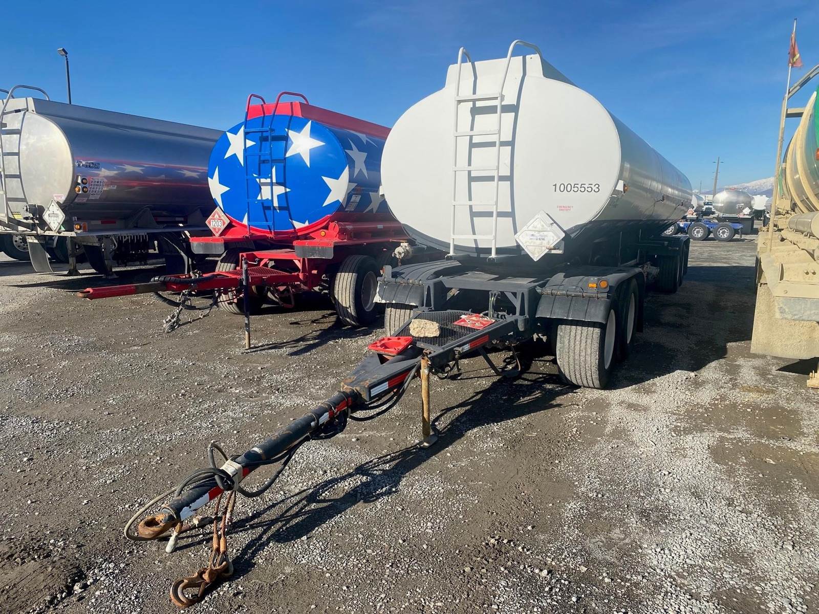 2006 Beall 4 AXLE PETRO PUP Fuel Tanker Trailer For Sale Salt Lake
