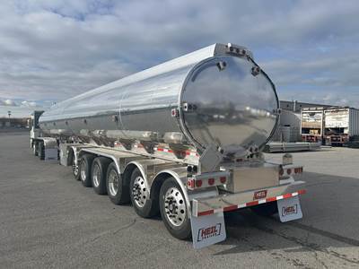 Heil 53x96 Six Axle Aluminum Fuel Tanker Trailer - Air Ride, Fixed Axle