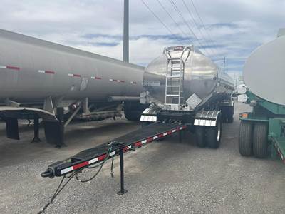 Heil 39x96 Tandem Axle Aluminum Fuel Tanker Trailer - Air Ride, Fixed Spread Axle