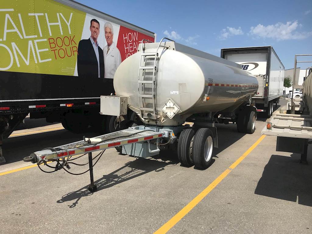 1984 Clough PUP TANK Fuel Tanker Trailer For Sale Salt Lake City, UT
