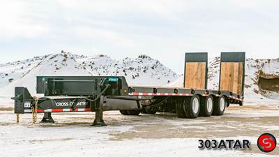 Cross Country 38x102 Tri Axle Steel Tag Trailer - Fixed Axle