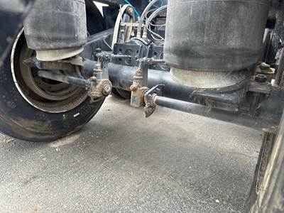 Brazos 40' AIR RIDE BOTTOM DUMP, PUSH BLOCK, VERSA VALVE Tandem Axle Steel Belly Dump Trailer - Air Ride, Fixed Axle