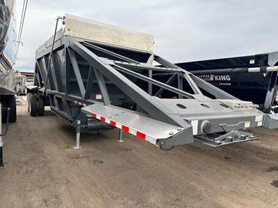 CPS LATE MODEL 40' LIGHT WEIGHT AIR RIDE BOTTOM DUMP, Tandem Axle Steel Belly Dump Trailer - Air Ride, Fixed Axle