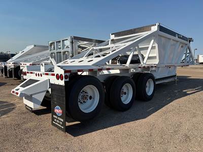CPS TRI AXLE AIR RIDE BOTTOM DUMP, LIFT AXLE, VERSA VA Belly Dump Trailer