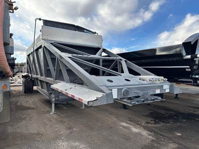 CPS USED LATE MODEL 40' AIR RIDE BOTTOM DUMP, 23 CU YD Tandem Axle Steel Belly Dump Trailer - Air Ride, Fixed Axle