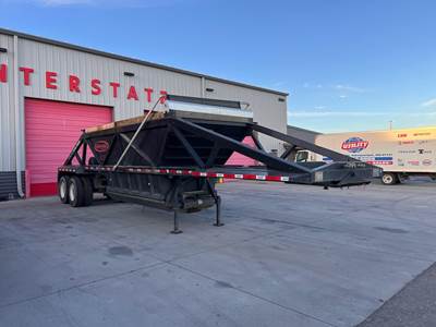 DURA HAUL 40' LATE MODEL AIR RIDE BOTTOM DUMP, ELECTRIC TARP Tandem Axle Steel Belly Dump Trailer - Air Ride, Fixed Axle