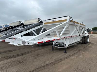 DURA HAUL 40' LIGHT WEIGHT BOTTOM DUMP, AIR RIDE, VERSA VALV Tandem Axle Steel Belly Dump Trailer - Air Ride, Fixed Axle