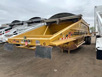 Load King ORIGINATOR BOTTOM DUMP, 40', AIR RIDE, ELECTRIC TA Tandem Axle Steel Belly Dump Trailer - Air Ride, Fixed Axle