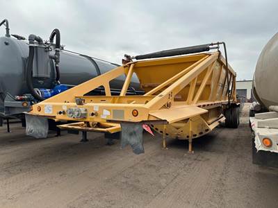 Trail King 40x102 Tandem Axle Steel Belly Dump Trailer - Air Ride, Fixed Axle