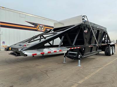 CPS 40' AIR RIDE LIGHT WEIGHT BOTTOM DUMP, ELECTRIC TA Tandem Axle Steel Bottom Dump Trailer - Air Ride, Fixed Axle