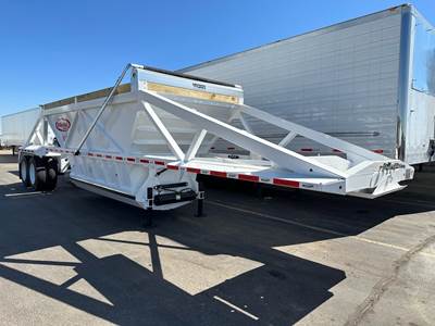 DURA HAUL 40' AIR RIDE BOTTOM DUMP, ELECTRIC TARP, WINDROW D Tandem Axle Steel Bottom Dump Trailer - Air Ride, Fixed Axle