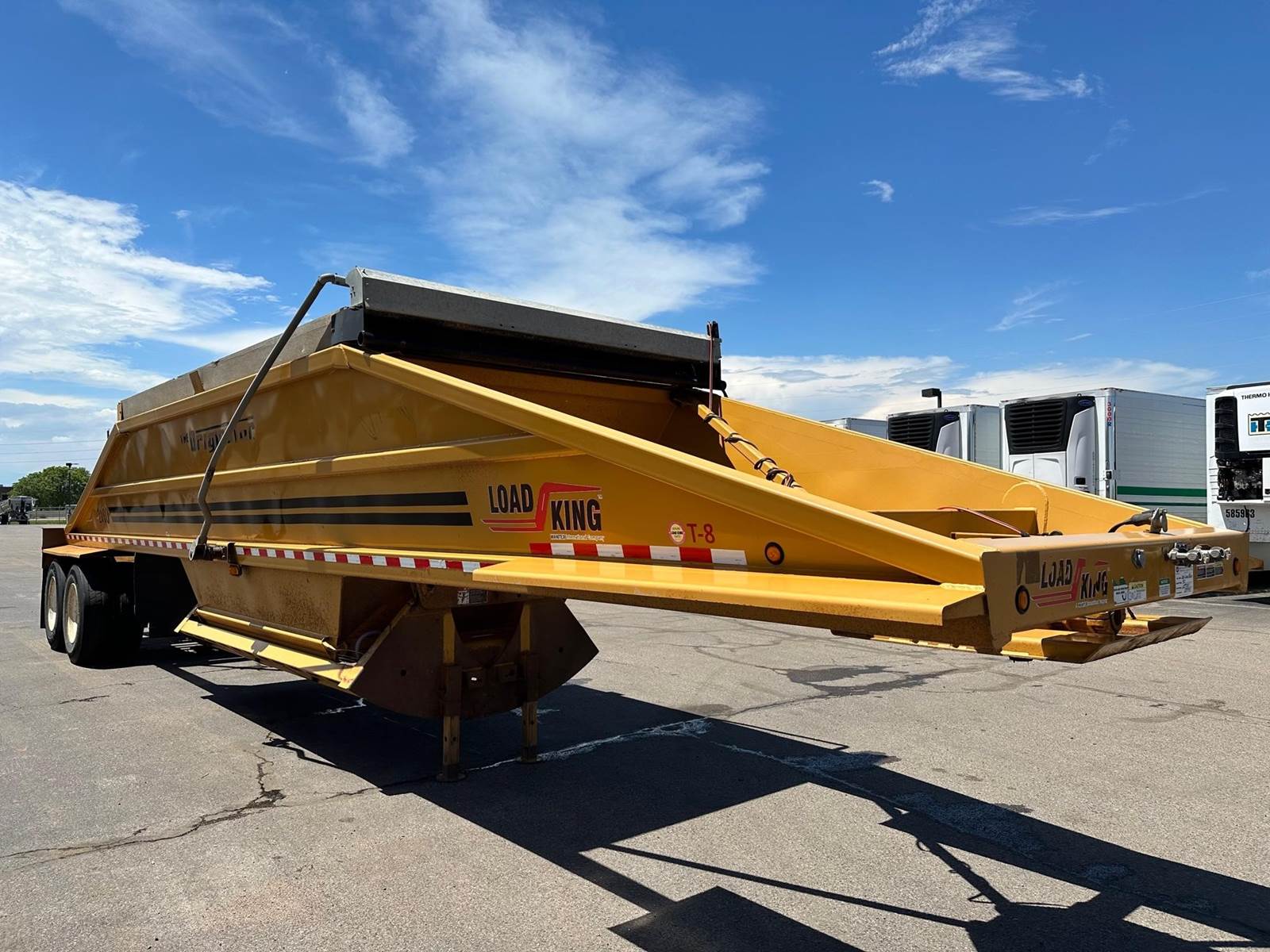 2014 Load King ORIGINATOR AIR RIDE BOTTOM DUMP, ELECTRIC TARP, PU