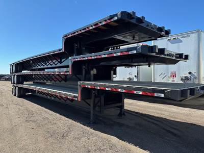 DURA HAUL 48x102 Steel Drop Deck Trailer - Air Ride, Fixed Axle