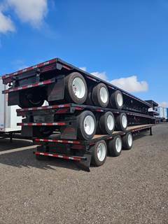 DURA HAUL 48x102 Tri Axle Steel Drop Deck Trailer - Air Ride, Fixed Axle