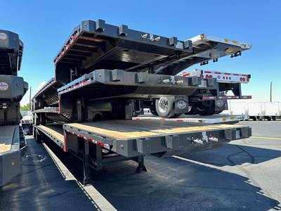 DURA HAUL 53x102 Steel Drop Deck Trailer - Air Ride, Fixed Spread Axle