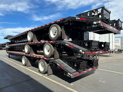 DURA HAUL 53x102 Steel Drop Deck Trailer - Air Ride, Fixed Spread Axle