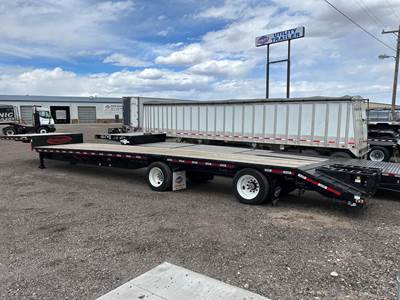 DURA HAUL 53x102 Steel Drop Deck Trailer - Air Ride, Fixed Spread Axle