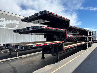 DURA HAUL STEEL DROP DECK W BEAVER TAIL, S Drop Deck Trailer