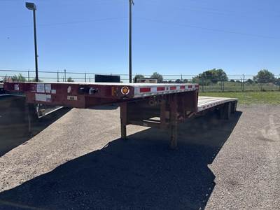 Fontaine 48x102 Combination Drop Deck Trailer - Air Ride, Fixed Spread Axle