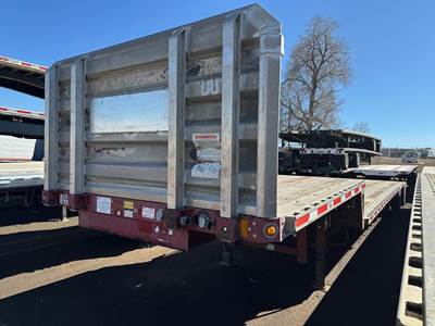 Fontaine 48x102 Combination Drop Deck Trailer - Air Ride, Fixed Spread Axle