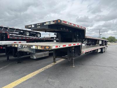 Fontaine 53x102 Combination Drop Deck Trailer - Air Ride, Sliding Axle