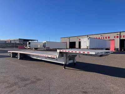 Fontaine Revolution 53x102 Aluminum Drop Deck Trailer - Air Ride, Sliding Axle