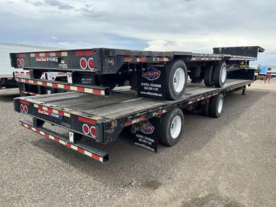 Great Dane 48x102 Steel Drop Deck Trailer - Air Ride, Fixed Spread Axle