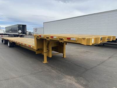 Great Dane Freedom 48x102 Steel Drop Deck Trailer - Air Ride, Fixed Spread Axle