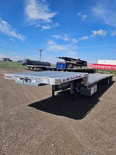 Manac 53x102 Aluminum Drop Deck Trailer - Air Ride, Sliding Axle