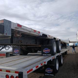 Manac 53x102 Combination Drop Deck Trailer - Air Ride, Sliding Axle