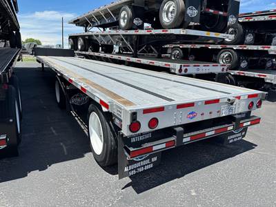 UTILITY 53x102 Combination Drop Deck Trailer - Air Ride, Fixed Spread Axle