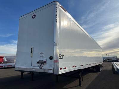 Great Dane Champion 53 ft Dry Van Trailer - Roll up Door, Spring, Sliding Axle