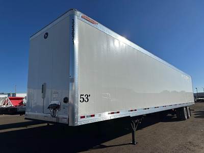 Great Dane Champion 53 ft Dry Van Trailer - Roll up Door, Spring, Sliding Axle