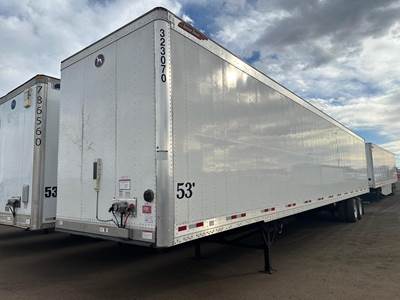 Great Dane Champion 53 ft Dry Van Trailer - Roll up Door, Spring, Sliding Axle