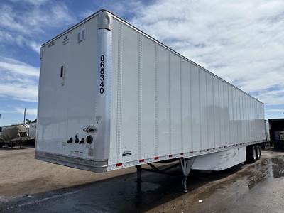 Hyundai 53 ft Dry Van Trailer - Swing Door, Air Ride, Sliding Axle