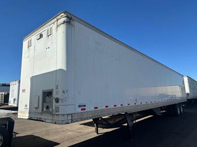 Hyundai 53 ft Dry Van Trailer - Roll up Door, Air Ride, Sliding Axle