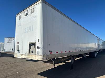 Hyundai 53 ft Dry Van Trailer - Roll up Door, Air Ride, Sliding Axle