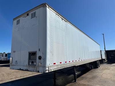 Hyundai 53 ft Dry Van Trailer - Roll up Door, Air Ride, Sliding Axle