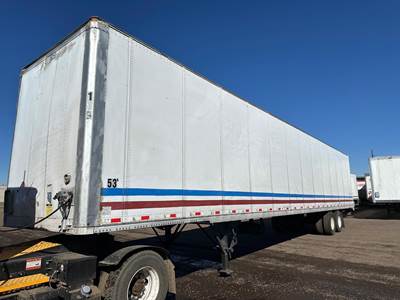 Stoughton 53 ft Dry Van Trailer - Swing Door, Air Ride, Sliding Axle