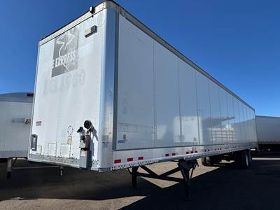 Vanguard 53 ft Dry Van Trailer - Roll up Door, Air Ride, Sliding Axle