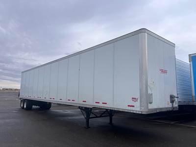 Wabash 53 ft Dry Van Trailer - Swing Door, Air Ride, Sliding Axle