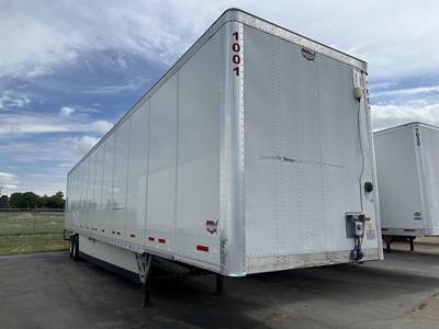 Wabash 53 ft Dry Van Trailer - Swing Door, Air Ride, Sliding Axle