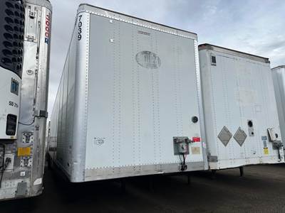 Wabash 53 ft Dry Van Trailer - Swing Door, Air Ride, Sliding Axle