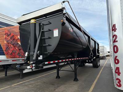 CPS SCRAP TRAILER, 76" SIDES, 60 CU YDS, STEEL ROCK TU End Dump Trailer